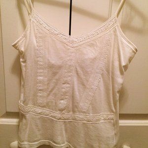 EUC Tank Top with Lace Detail